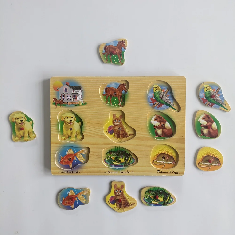 Melissa & Doug Pet Sound Puzzle
